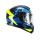 Casco integral CGM 360S Kad Race Blu rosso