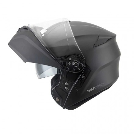 Casco modular CGM 568A BER Mono Nero Opaco