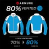 Chaqueta verano Armure Juno V2 Vented Black