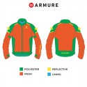 Chaqueta verano Armure Juno V2 Vented Black