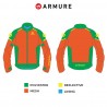 Chaqueta verano Armure Juno V2 Vented Black