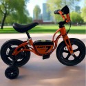 Bicicleta eléctrica Infantil 3 vel. Ecoxtrem DART 7 Naranja