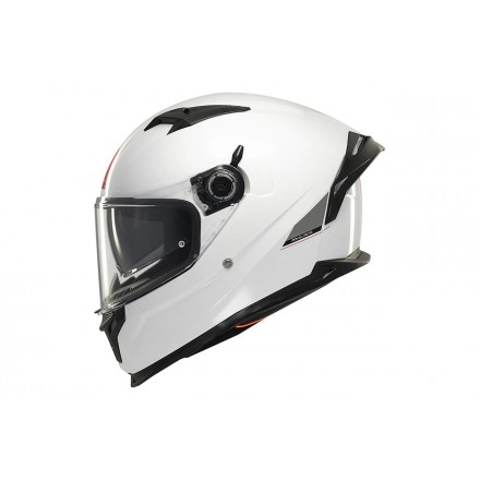 Casco MT Helmets Braker SV Solid A0 blanco perla brillo