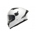 Casco MT Helmets Braker SV Solid A0 blanco perla brillo
