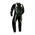 Mono racing niño 1 pieza Goyamoto GM-4101 negro-blanco