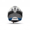 Casco integral Airoh Matrix Rider Blue Yellow ECE 22.06