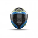 Casco integral Airoh Matrix Rider Blue Yellow ECE 22.06