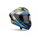 Casco integral Airoh Matrix Rider Blue Yellow ECE 22.06