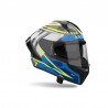 Casco integral Airoh Matrix Rider Blue Yellow ECE 22.06