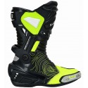 Botas moto racing KGT Assen amarillo flúor homologadas CE
