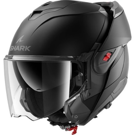 Casco modular Shark Oxo Blank Matt Black Anthracite