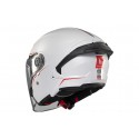 Casco jet MT Cosmo SV Solid A0 Blanco Brillo