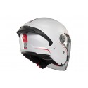 Casco jet MT Cosmo SV Solid A0 Blanco Brillo
