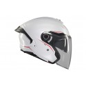 Casco jet MT Cosmo SV Solid A0 Blanco Brillo