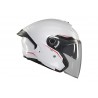 Casco jet MT Cosmo SV Solid A0 Blanco Brillo