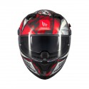 Casco MT Helmets Braker SV Fury C5 brillo