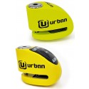 Antirrobo disco Urban UR906Y con alarma 6mm. y 120 db