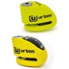 Antirrobo disco Urban UR906Y con alarma 6mm. y 120 db