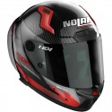 CASCO NOLAN X-804 RS Ultra Carbon Hot Lap Carbon Red