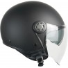 Casco jet SKA-P 1SHA Zen monocolor negro mate
