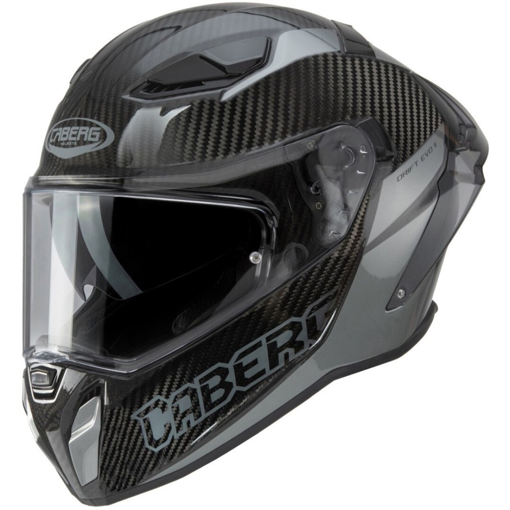 Casco integral Caberg  Drift Evo II Carbon Nova gris