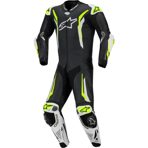 Traje / Mono ALPINESTARS GP Tech V5 1PC Black / White / Yelow Fluo