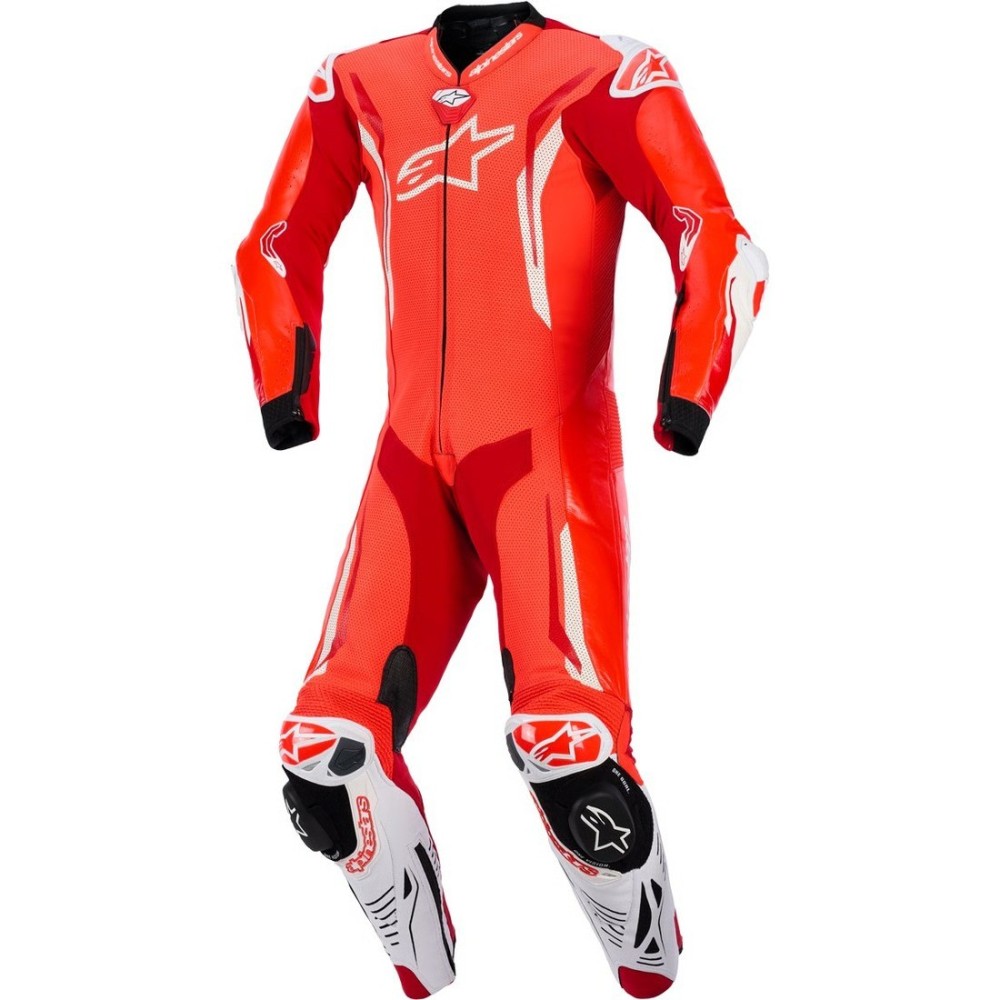 Traje / Mono ALPINESTARS GP Tech V5 1PC Red Fluo / Bright Red / White