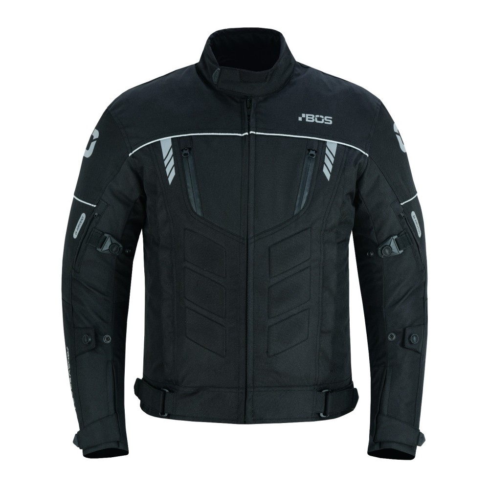 Chaqueta moto invierno tricapa BOS Vega negra en oferta en tienda