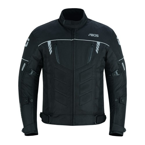 Chaqueta moto invierno tricapa BOS Vega negra en oferta en tienda