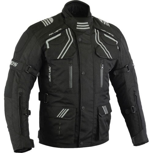 Chaqueta cordura invierno Bos Temper negra en outlet moto Hospitalet