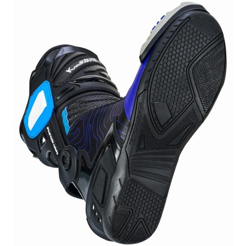 Botas moto racing KGT Assen Azules baratas tienda ropa moto Hospitalet