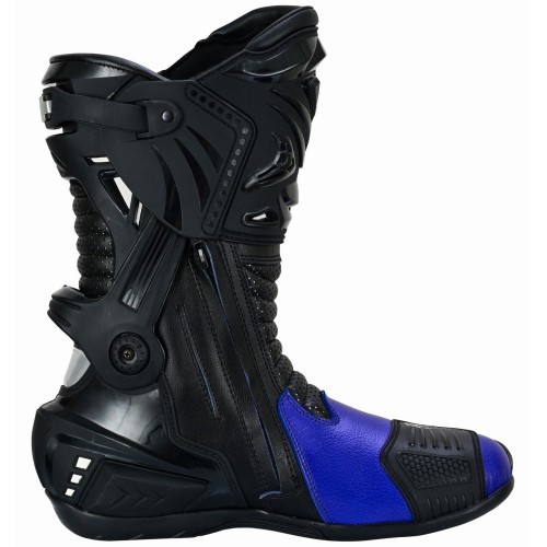 Botas moto racing KGT Assen Azules baratas tienda ropa moto Hospitalet