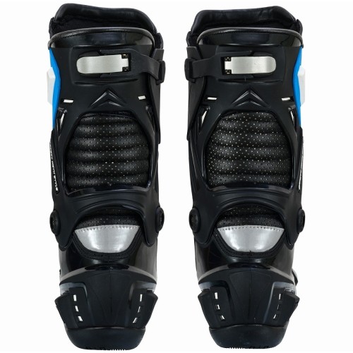 Botas moto racing KGT Assen Azules baratas tienda ropa moto Hospitalet