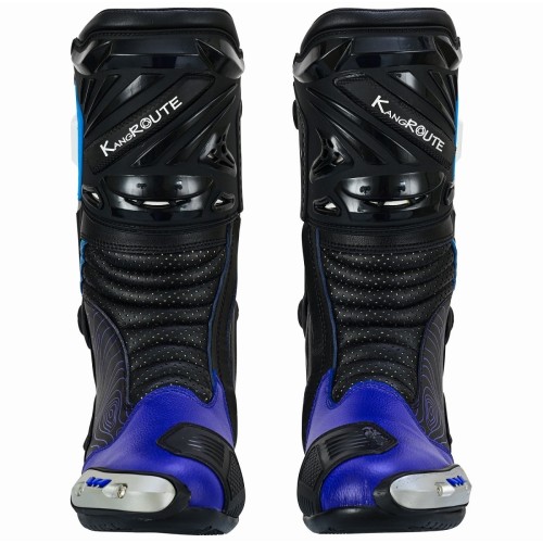 Botas moto racing KGT Assen Azules baratas tienda ropa moto Hospitalet