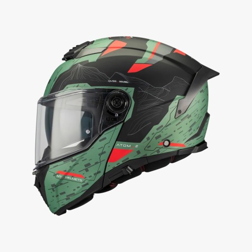 Casco modular MT Atom 2 SV Highlands C6 Mate en tienda Hospitalet