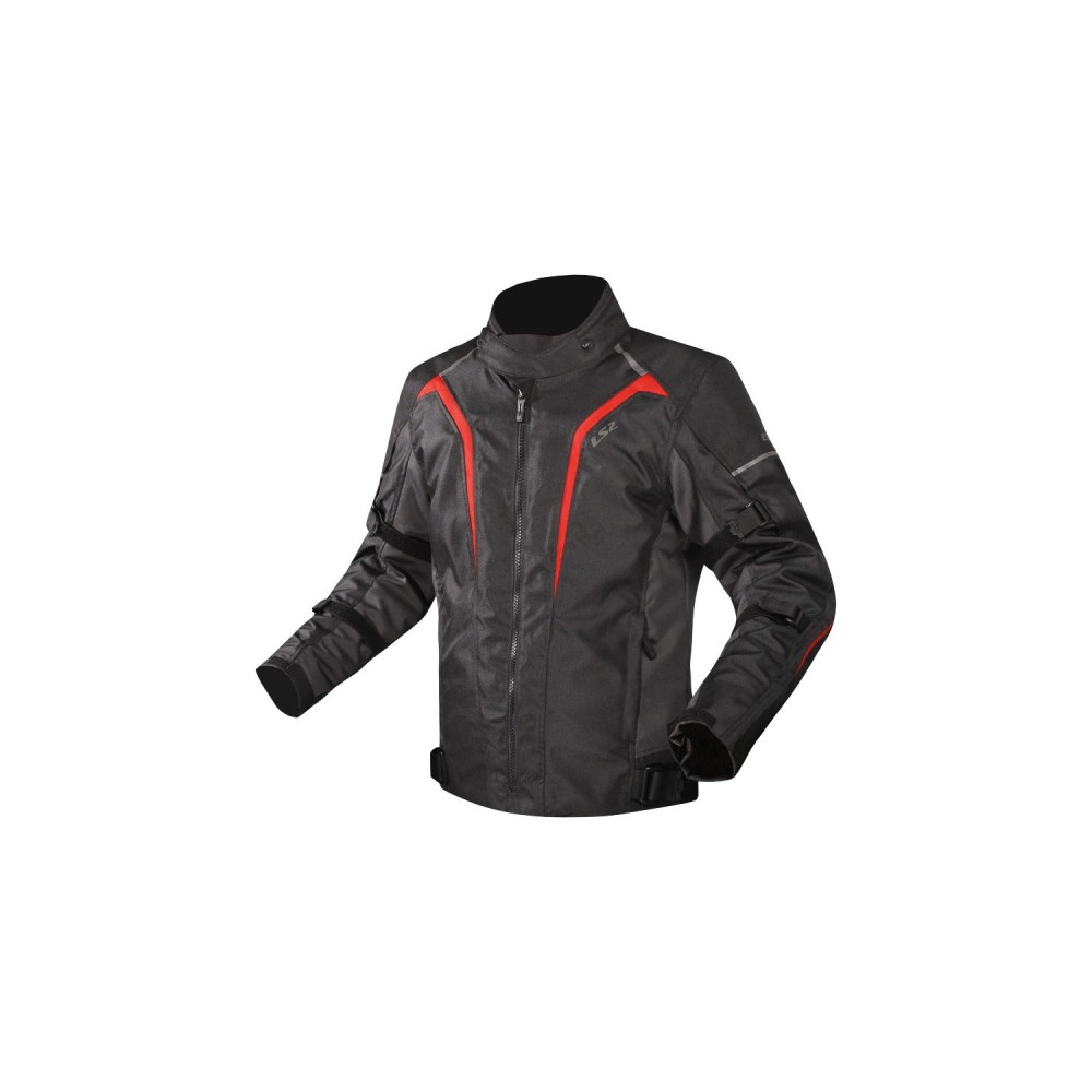 Chaqueta cordura moto invierno LS2 Sepang roja tienda Hospitalet
