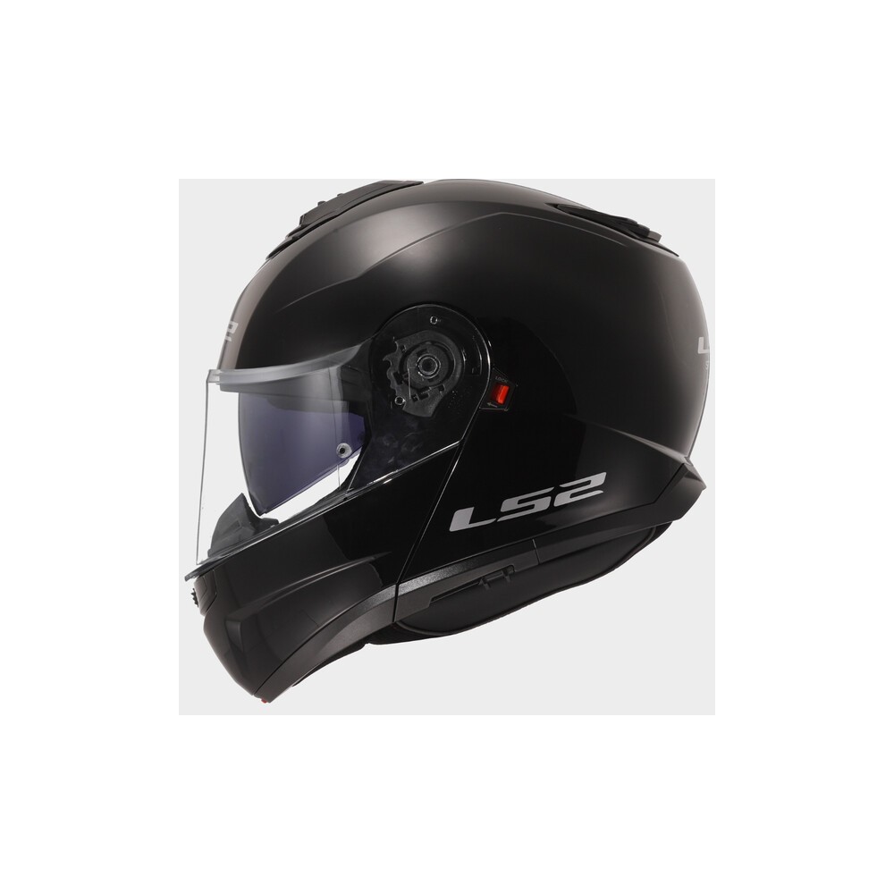 Casco modular LS2 FF325.10 Strobe II Solid negro brillo barato en Hospitalet