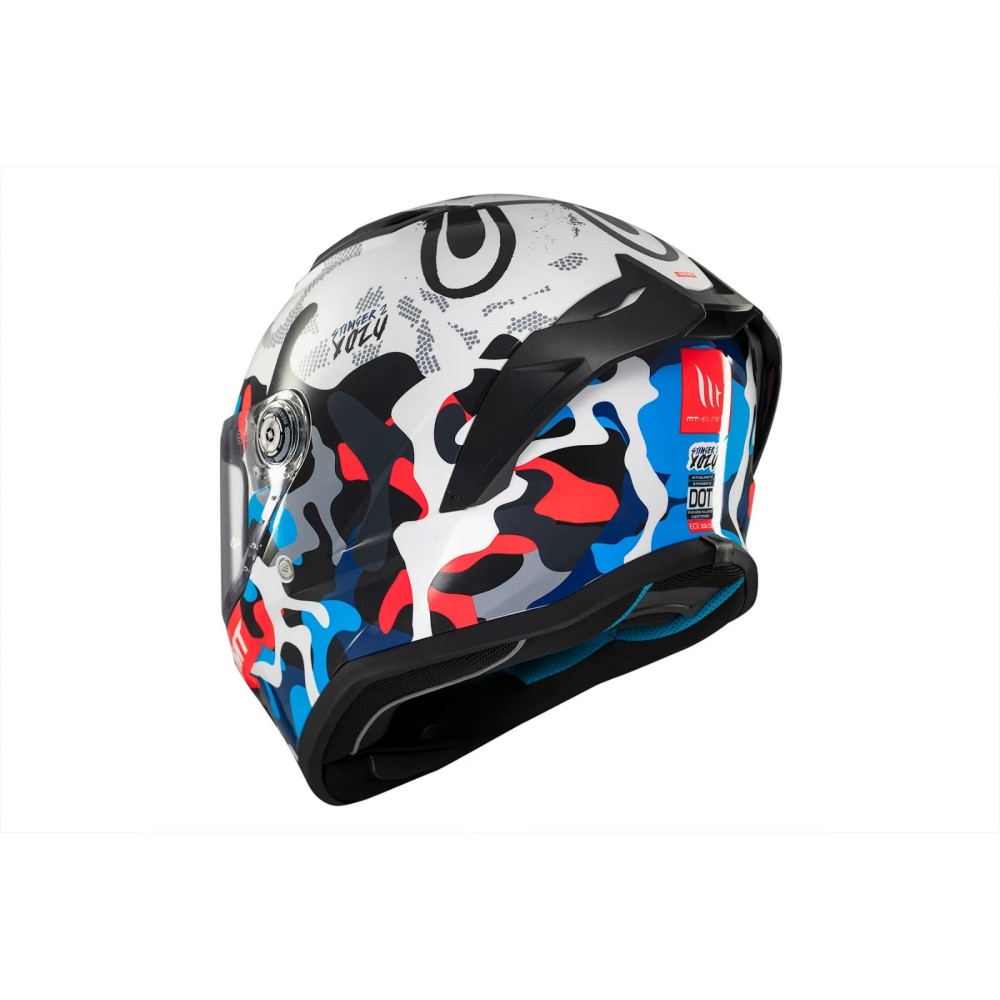 Casco integral moto MT Stinger 2 Yozu A7 tienda ropa moto Hospitalet