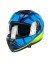 Casco integral SKA-P 3MHA Speeder Sport Blue Giallo tienda ropa Hospitalet