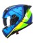 Casco integral SKA-P 3MHA Speeder Sport Blue Giallo tienda ropa Hospitalet