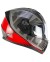 Casco integral SKA-P 3MHA Speeder Sport Gris Rojo tienda ropa Hospitalet