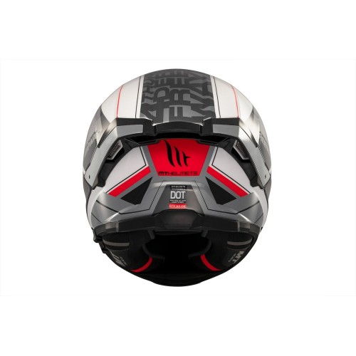 Casco moto MT Thunder 4 SV Freeway A5 Brillo en tienda ropa Hospitalet