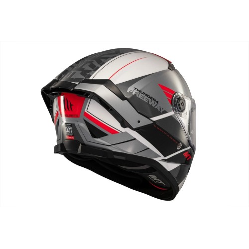 Casco moto MT Thunder 4 SV Freeway A5 Brillo en tienda ropa Hospitalet