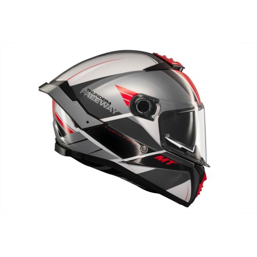 Casco moto MT Thunder 4 SV Freeway A5 Brillo en tienda ropa Hospitalet