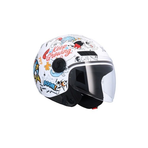 Casco de moto jet Shiro Kyoto Sea Dragon tienda motos Hospitalet