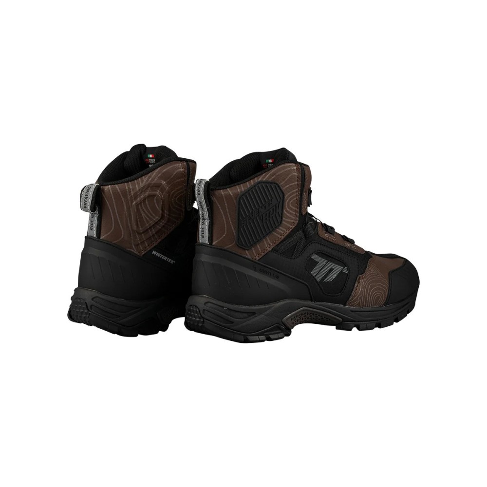 Botas moto Seventy Degress BA-7 Stelvio adventure marrón tienda Hospitalet
