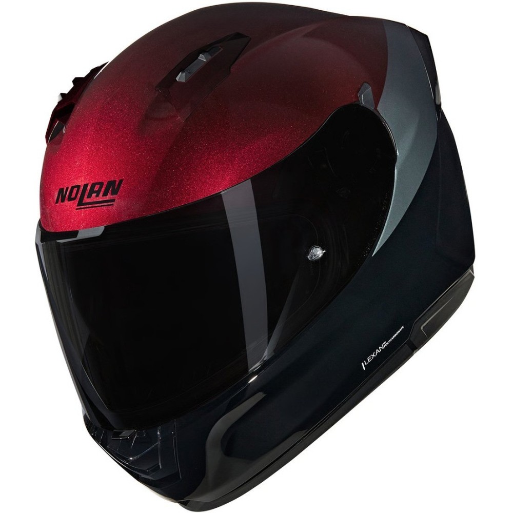 Casco NOLAN N60-6 VERNICIATURA SPECIALE BLACK / RED / GREY