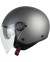 Casco jet SKA-P 1SHA Zen mono gris mate en outlet cascos Hospitalet