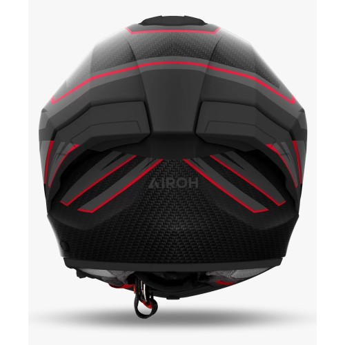 Casco moto integral Airoh Matryx Sentinel Red Matt outlet tienda Hospitalet