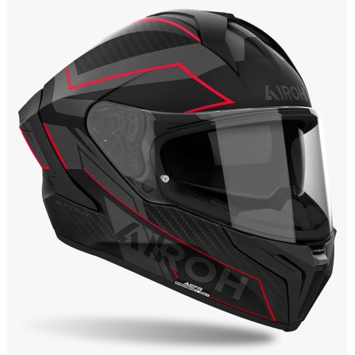 Casco moto integral Airoh Matryx Sentinel Red Matt outlet tienda Hospitalet